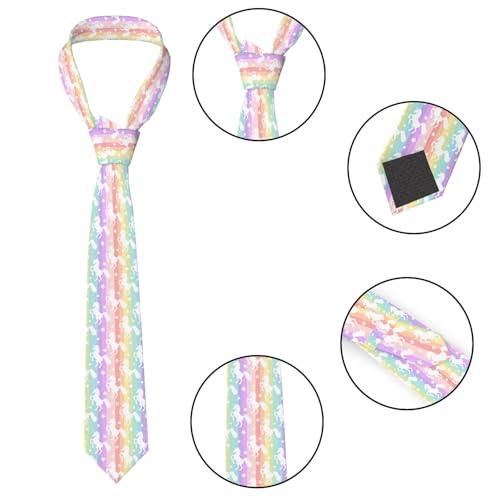 Teal Turquoise Mosaic Green Men's Tie Necktie Formal Business Suit for Men Wedding Groom Groomsmen Boyfriend3