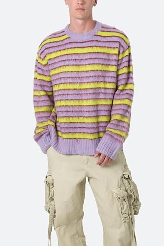 mnml Men's Striped Mohair Sweater3