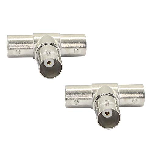 Divisor BNC 3 Vías Coaxial Tipo T (Pack 5) miniatura 2