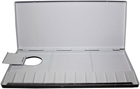 Heung Il Watercolor Painting Aluminum Palette, No 413 - 13 Wells - 1 Pcs by Heung Il