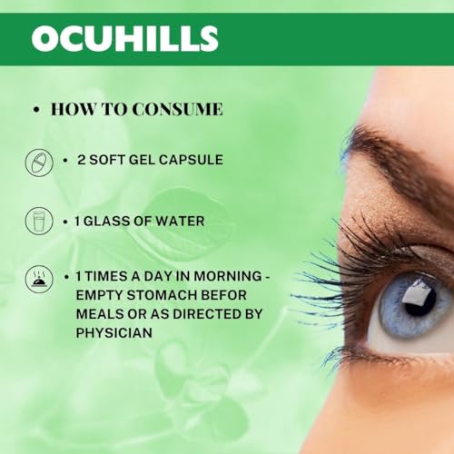 Image of Herbal Hills Eye Care Capsule Ocuhills (30 Count Pack of 2)