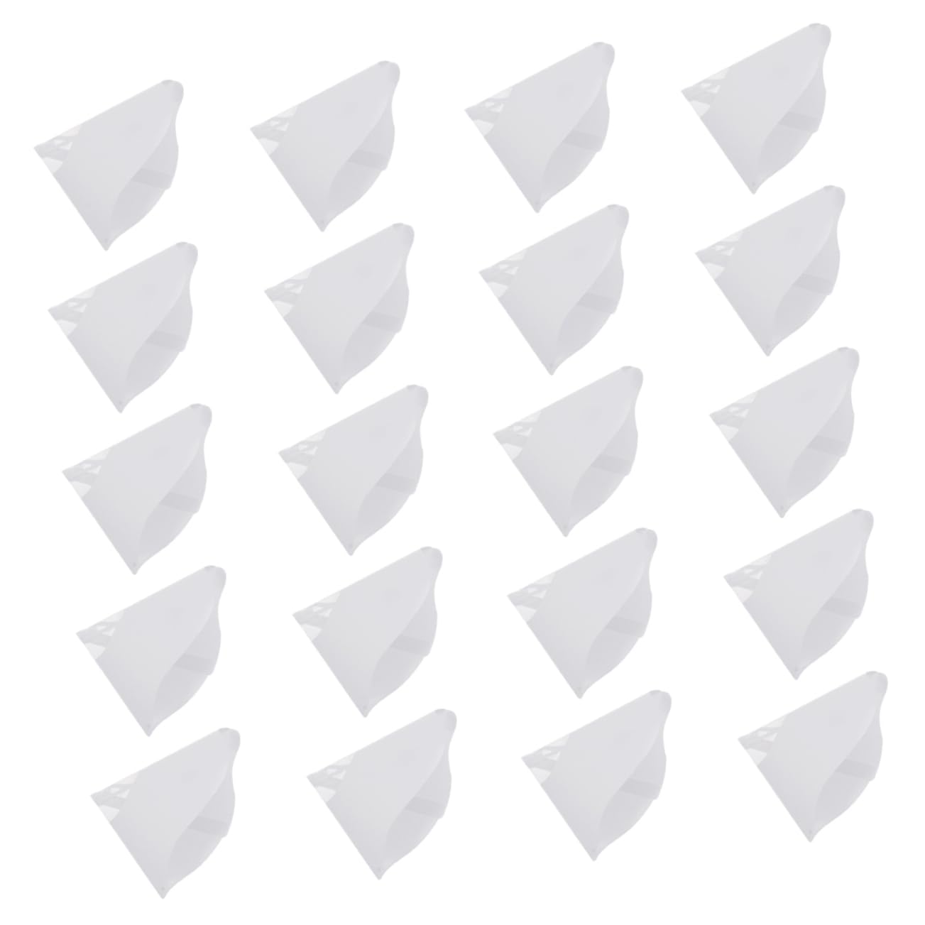 SOLUSTRE 60pièces Filtres Papier Pour Imprimante Sla Entonnoirs De Filtration Photosensibles Coniques Et Réutilisables Pour Recyclage Et Filtration Des Déchets