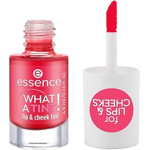Essence Cosmetics WHAT A TINT! lip & cheek tint, longlasting, instant result, natural (4,9ml)