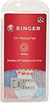 SINGER 1/4 pouce Presse à piercing Pied de scellement assure des allocations de précision pour le quilting, l'artisanat & Fabrication d'appareils compatibles avec les machines à coudre à bas profil