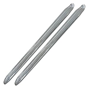 Sutekus 17.5″ Tire Spoons Lever Mount/Demount Iron for Auto Truck Maintenance, 2PCS (17.5″)