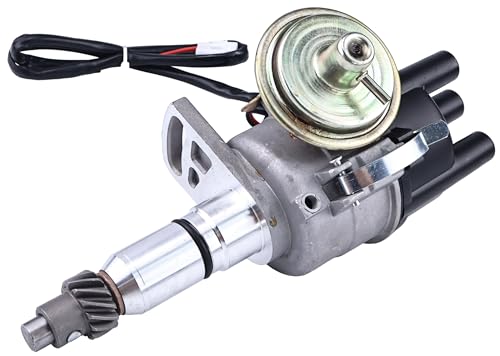 LSSOCH Ignition Distributor 33100-77320 33100-79290 33100-85750 Compatible With 465 LJ80 LJ81 ST80 ST90 F8A 0.8L L4 1977-1985 Jimmy Sierra Carry Samurai SJ410 SJ413 JA51 G13A. 1.0L F10A 465Q Engine