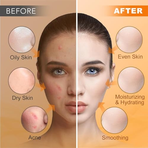 Angeland Jelly Mask for Facials Professional, Hydrating & Moisturizing Peel-Off Natural Gel Face Mask SkinCare, Professional Spa Use Jelly Face Masks, Deep Hydration & Glow 23 Fl Oz (VC)