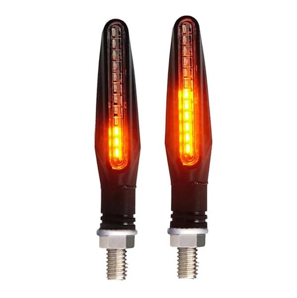 Clignotants pour motos pliables et étanches IP68 à effet flash