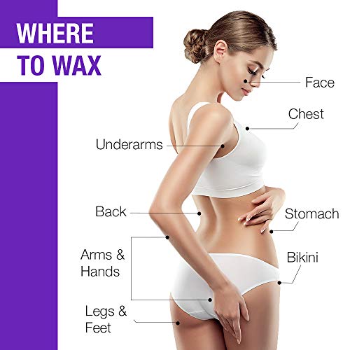 Clean + Easy Personal Roll-On Waxer Kit Set Easy Hair Removal At Home Waxing Machine Device (120V) #TOP7