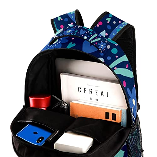 Sac à dos de voyage zébré et cœur stylé taille Medium confortable - 4