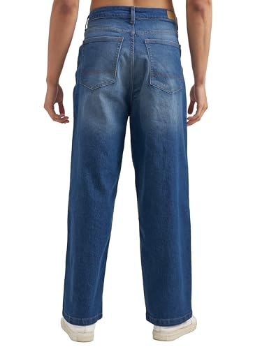Image of Highlander Men's Straight Relaxed Fit Jeans | Stretchable | Everyday Comfort & Style| Jeans for Man|Premium Cotton Blend