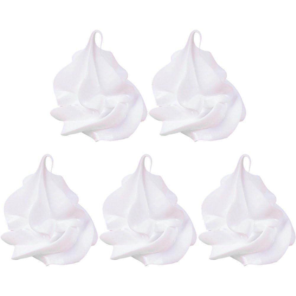 Ymxygz Simulated Ice Cream Balls Artificial Ice Cream Tops Realistic Showcase Props Cream for Dessert Decorations Milk Tea Cups
