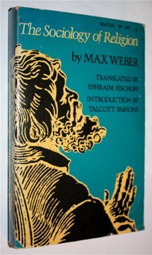 The Sociology of Religion (Beacon Paperback, No... B001LYOTJW Book Cover
