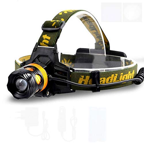 NoBrand Lampe Frontale Imperméable À l'eau LED Lampe Frontale LED Lampe Frontale De Pêche Lampe Torche Lampe Frontale