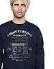 Absolute Cult Men Bookstore Main Character Energy Sweatshirt Navy Blue Large #1