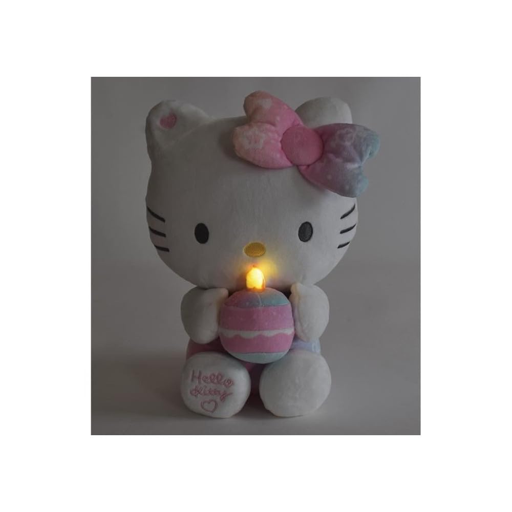 Jemini 024404 Hello Kitty - Peluche Interactivo (26 cm, canción, Vela y Risa)