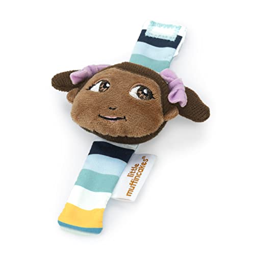 Image of Little Muffincakes Zhara Wrist Rattle, Wearable Baby Toy for Wrist or Ankle, Age Newborn+