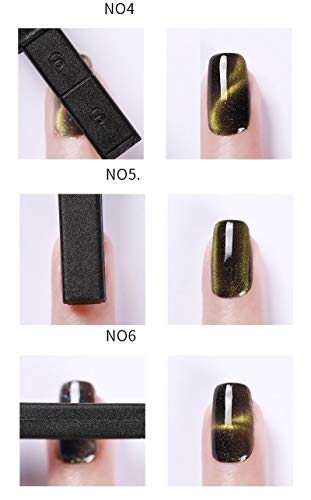 BrilliantDay Cat Eye, Nail Art Magnetico Stick Set...