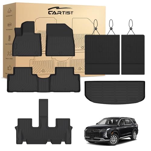 Cartist Palisade floor mats + cargo liner set