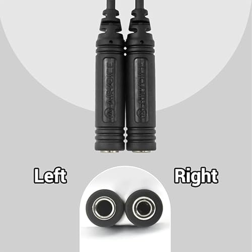 Adaptador AIRVOICE GA Plugs a conector XLR 5 pines negro miniatura 6