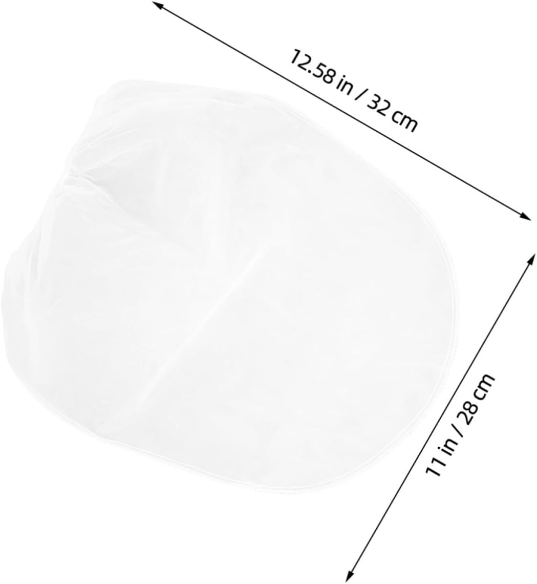 15pcs Nylon Mesh Paint Filter Bags with Elastic Top Opening