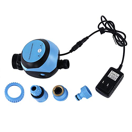 Automatic Intelligent Electronic Water Timer Smart Phone Remote Garden Irrigation Controller Watering System Solenoid Valve Hose,Blue