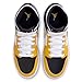 Jordan Big Kid's 1 Mid Yellow Ochre/Black-White (DQ8423 701) - 6.5