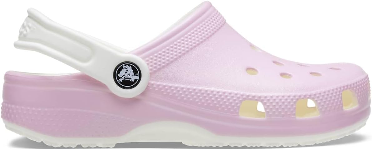 Crocs Classic unisex-child Clog, Flamingo, 32/33 EU