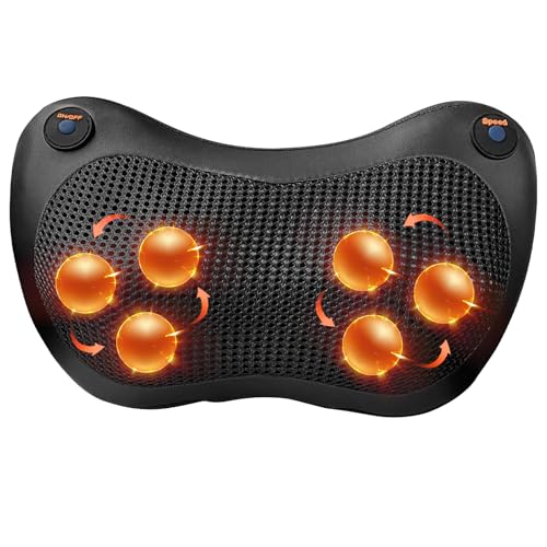 HomeBeyond Electric Shiatsu Massage Pillow with Heat