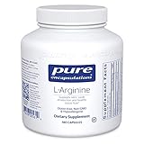 Pure Encapsulations L-Arginine | Supplement to Support Nitric Oxide Production, Immune Support, Memory, Heart Health, and Healthy Blood Flow* | 180 Capsules
