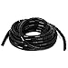 uxcell a15081800ux0419 Flexible Spiral Tube Wrap Cable Wire Organizer 12mm Dia 6.5m Black