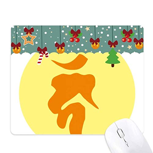 Alfombrilla de ratón de Navidad con diseño budista sánscrito para regalar