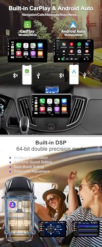 Autoradio Ford Transit Custom Android 15 SXAUTO 9 pouces DSP - 5