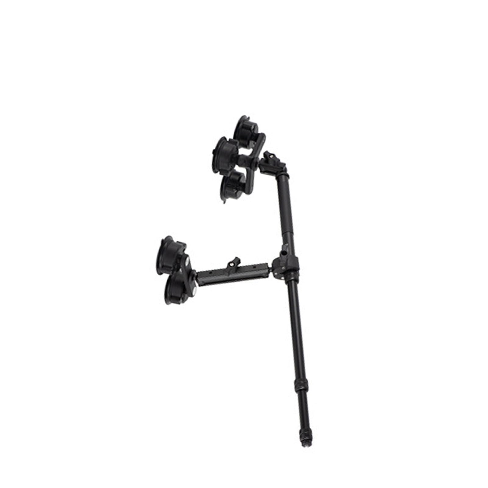 Generic Kamera 360° Uchwyt Samochodowy Bezpieczna Podstawa z przyssawką 5 w 1 do Kinowych Scen Jazdy Wysuwany Kijek do Selfie Robienia zdjęć Akcji Uniwersalna kompatybilność z Aparatem