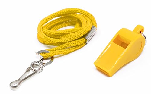 Silbato deportivo de plástico Adoretex con cordón miniatura 3