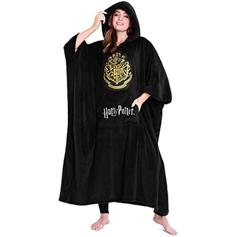 Harry Potter Übergroße Kapuzenpullover Decke Damen und Herren Oversized Hoodie Winter Warme Decke zu Überziehen Cover