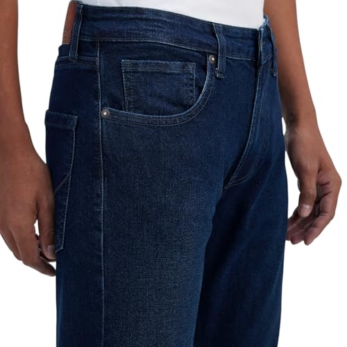 Image of Pepe Jeans Men's Straight Fit Jeans|Mid Rise |Stretchable Fabric| Jeans for Men | Available in Plus Size