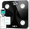 Scale for Body Weight and Fat Percentage, RunSTAR Digital Accurate Bathroom Smart Scale with Large Display, FSA&HSA Eligible 13 Body Composition Analyzer Sync App
