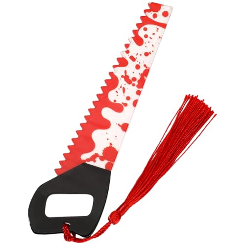 CRASPIRE Segnalibri di Halloween con Schizzi di Sangue in Acrilico con Nappe per Scrittori Ufficiali Insegnanti Amici Amanti dei Libri Horror Inquietanti Gialli Idee Regalo per Le Feste di Halloween