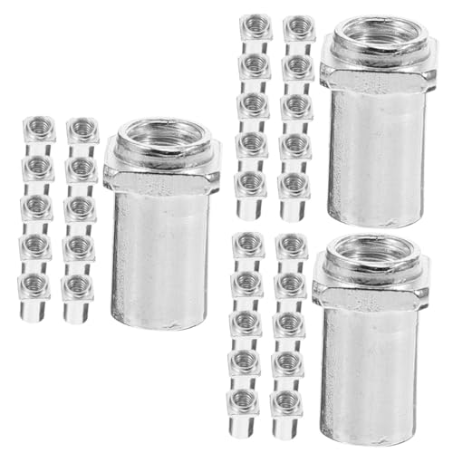 SUPVOX 3sets Drum Lug Nut for Tom Lug 6mm Swivel Nuts Replacement Part for Drum Accessory Supply 20pcs*3