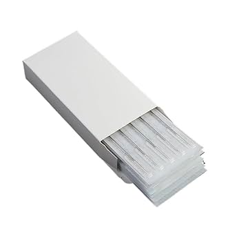 Amazon.co.jp: RL 使い捨てタトゥー針 150 個、閉じた丸針