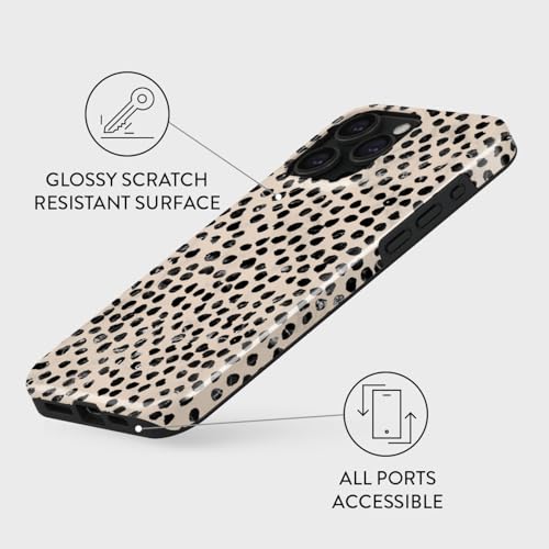 BURGA Phone Case for iPhone 15 Pro - Cute, Trendy, Aesthetic, Designer Pattern, 15pro Phone Cover, Hard Shell Protection - fits Apple iPhone 15 Pro Case for Women and Men