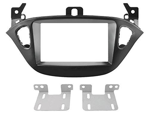  Phonocar 03698 Mascherina 2DIN Nero lucido OPEL Adam 13> Corsa 15>
