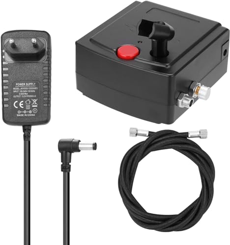 Weytoll Draagbare luchtcompressor met sproeipomp voor make-up, kunst, schilderen, handwerk, model bloem spray machine