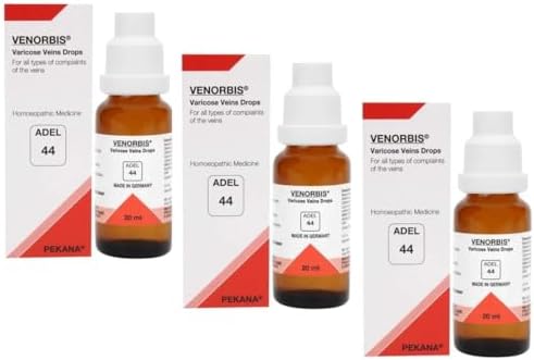 ADEL - 44 Varicose Veins Drops(Pack of 3)