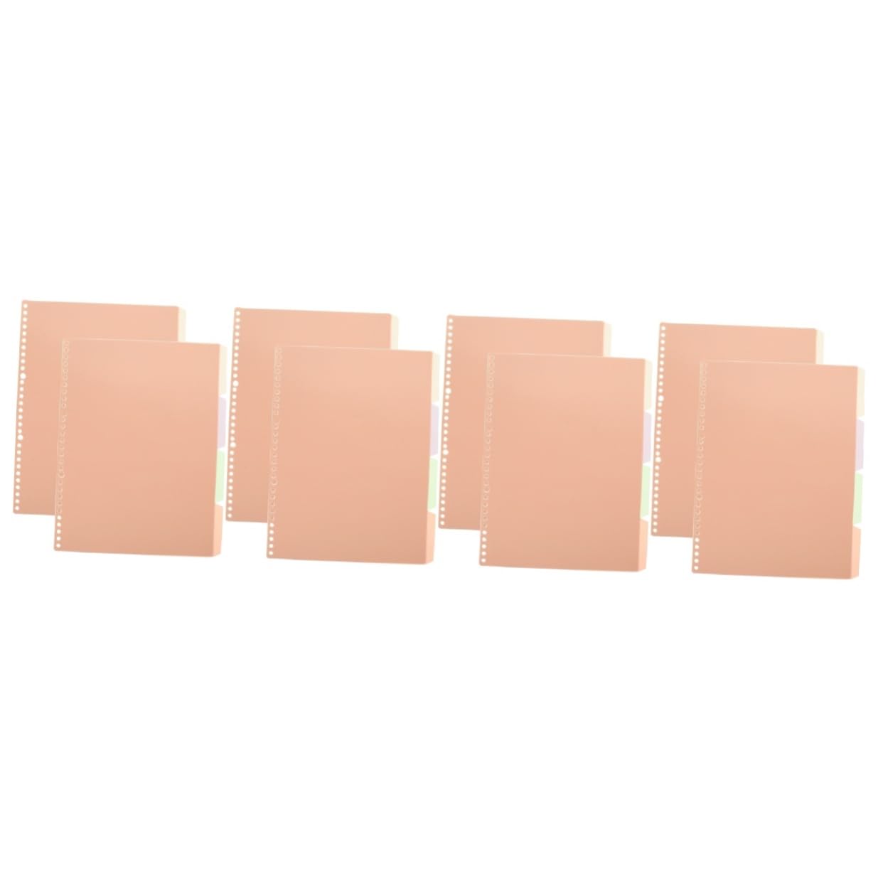 Angoily 40 Pezzi Divisori per Quaderni Colorati con Schede Indicatrici Separatore Pagine per e Raccoglitori Organizer per Documenti per e Presentazioni