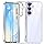 COPIKE Coque Antichoc pour Samsung Galaxy S25 FE 5G et 2 Pièces Verre Trempé, Coque Protection Caméra Mince Anti-Jaune Anti-Rayures Housse, Transparent