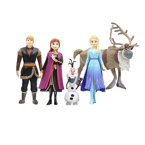 Lot de 5 figurines décoratives pour gâteau, figurines décoratives pour cupcakes, décorations de cupcake