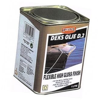 Owatrol Deks Olje D2 Super High Gloss Finish Varnish with Safety Guide.
