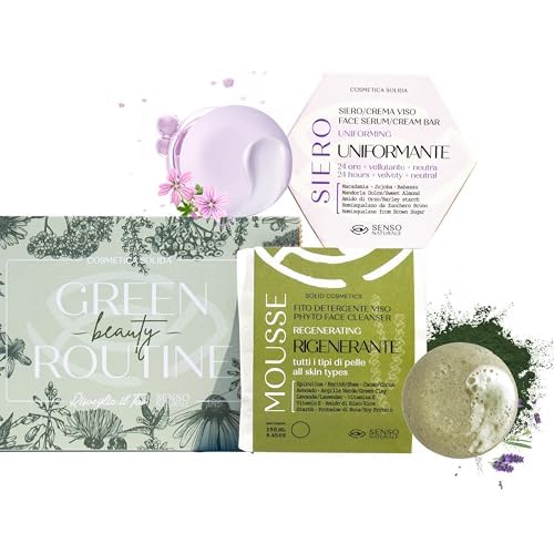 Senso Naturale Kit Perfect Skin Solid Uniforming Face Serum + Regenerating Mousse